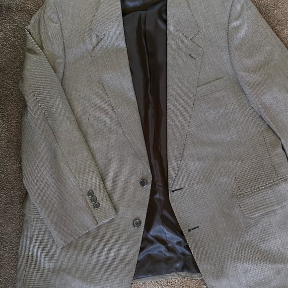 Men’s petrocelli 2 piece suit 44/42 - Picture 3 of 11